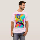 ニュースケール・リザード Tシャツ (正面フル)