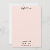 ニュースターズグラムブライトパステルグラデーショングリッター結婚ズ 招待状 (裏面)