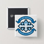 ニュースフランス 缶バッジ (正面&裏面)