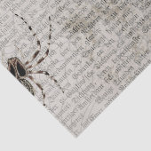 ニュースプリントのデコページのブラックスパイダーズ 薄葉紙 (詳細)