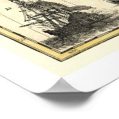 ニュースペインの地図1712 ポスター (角)