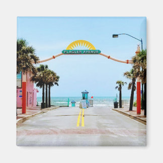 ニュースミルナビーチフロリダフラグラーアベニュー マグネット