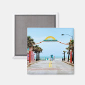 ニュースミルナビーチフロリダフラグラーアベニュー マグネット (正面/裏面)