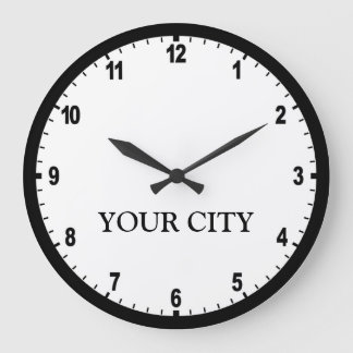 ニュースルームの時計 ラージ壁時計