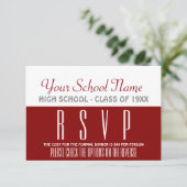 ニュースレタースタイルクラス懇親会RSVP 出欠カード (スタンド正面)