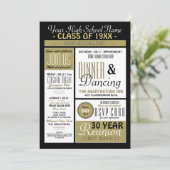 ニュースレタースタイル高校懇親会 招待状 (スタンド正面)