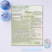 ニュースレター秋 チラシ (シングル)