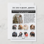 ニュースレター アーカイブ 写真 コラージュ クリスマス (裏面)