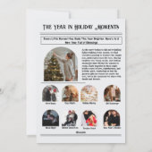 ニュースレター アーカイブ 写真 コラージュ クリスマス (裏面)