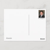 ニュース及び地図の大尉か装飾または海大尉 ポストカード (裏面)