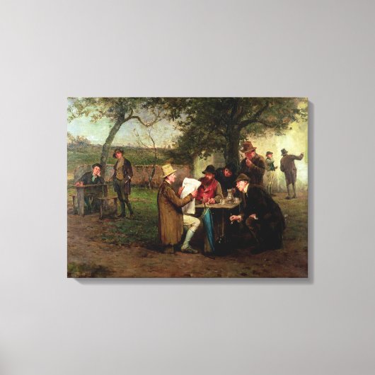 ニュース読ズ キャンバスプリント (正面)