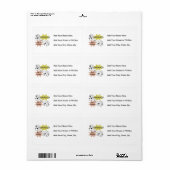 ニュース速報私はおばあさんのTシャツおよびギフトです ラベル (フルシート)