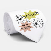 ニュース速報私は祖母のTシャツおよびギフトです ネクタイ (ロール)