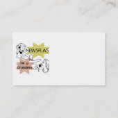 ニュース速報私は祖母のTシャツおよびギフトです 名刺 (裏面)