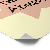 ニュース速報私はAbuelaのTシャツおよびギフトです ポスター (角)