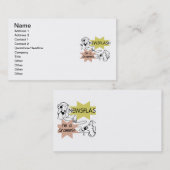 ニュース速報私はGrammieのTシャツおよびギフトです 名刺 (正面/裏面)