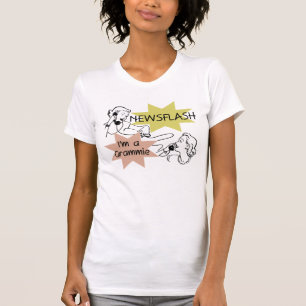 ニュース速報私はGrammieのTシャツおよびギフトです Tシャツ