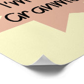 ニュース速報私はGranmaのTシャツおよびギフトです ポスター (角)