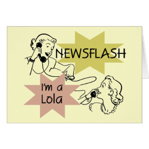 ニュース速報私はLolaのTシャツおよびギフトです