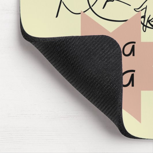 ニュース速報私はLolaのTシャツおよびギフトです マウスパッド (コーナー)