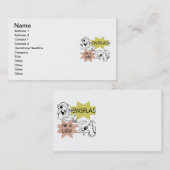 ニュース速報私はLolaのTシャツおよびギフトです 名刺 (正面/裏面)