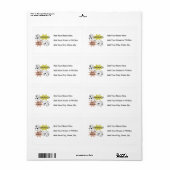 ニュース速報私はMemawのTシャツおよびギフトです ラベル (フルシート)