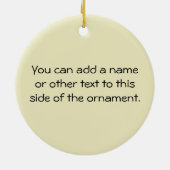 ニュース速報私はNonnieのTシャツおよびギフトです セラミックオーナメント (裏面)