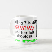 ニュース速報 コーヒーマグカップ (正面左)