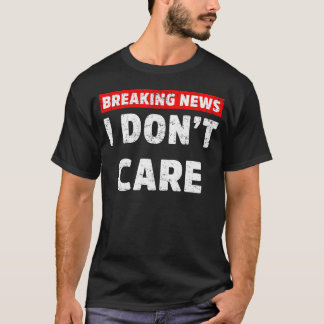 ニュース速報Iは皮肉気になおもしろいミーム Tシャツ