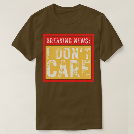 ニュース速報I dont おもしろい Incitic 16 Tシャツ (デザイン正面)