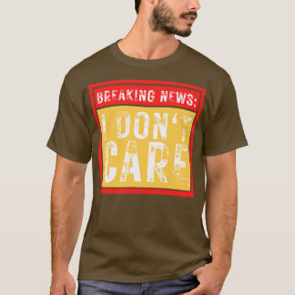 ニュース速報I dont おもしろい Incitic 16 Tシャツ