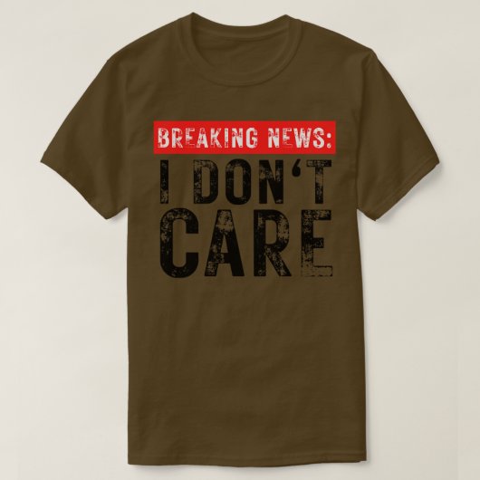 ニュース速報I dont おもしろい Incitic 33 Tシャツ (デザイン正面)