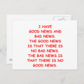 ニュース ポストカード (正面/裏面)