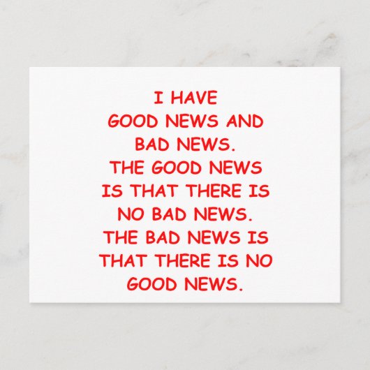 ニュース ポストカード (正面)