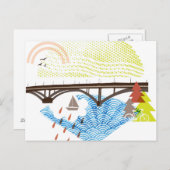 ニューセルウッドブリッジポートランドポストカード ポストカード (正面/裏面)