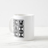ニュータイペイ，シティ中国 コーヒーマグカップ (正面左)
