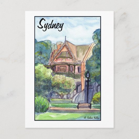 ニュータウンハウスシドニー ポストカード (正面)