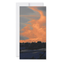 ニュータウンフォンの上の雪雲