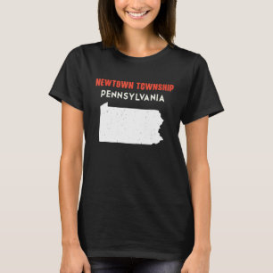 ニュータウン郷ペンシルバニアUSA州America Tr Tシャツ