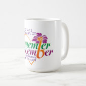 ニュータウン12月の追悼碑 コーヒーマグカップ (正面右)