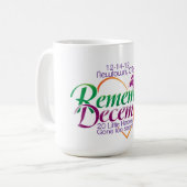 ニュータウン12月の追悼碑 コーヒーマグカップ (正面左)