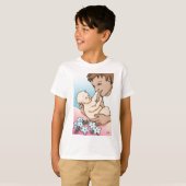 ニューダディとベビー Tシャツ (正面フル)