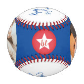 ニューダースポーツスクリプト写真ファースト・ファーザーズ・デイ 野球ボール (正面)