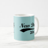 ニューダーマグカスタム文字 コーヒーマグカップ (正面右)