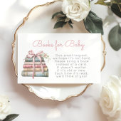 ニューチャプターピンクボウベビーチケット エンクロージャーカード