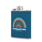 ニューディクンレイクニューハンプシャーレインボー フラスク (左)