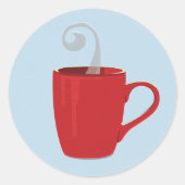 ニューデイコーヒーマグ ラウンドシール (正面)