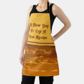 ニューデイ新しいレシピサンライズキッチン実験シェフ エプロン (インサイチュ)