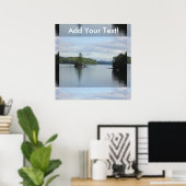 ニューデッドかわいらしレイクニューハンプシャー ポスター (ホームオフィス)