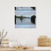 ニューデッドかわいらしレイクニューハンプシャー ポスター (キッチン)